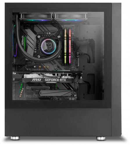 NOX CAJA ATX HUMMER BLASTER. SEMITORRE. NEGRO - Imagen 19