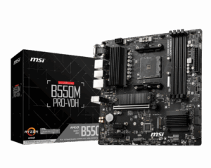 MSI B550M PRO-VDH Zócalo AM4 micro ATX AMD B550