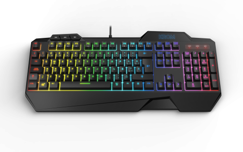 KROM PACK GAMING KRUSHER. TECLADO SEMI-MECANICO + RATON. RGB. NEGRO - Imagen 6