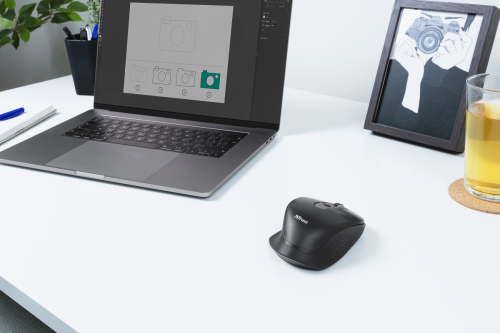 Trust Ozaa ratón RF inalámbrico Óptico 2400 DPI mano derecha - Imagen 4