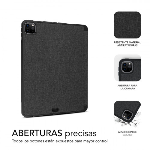 SUBBLIM Funda Tablet Shock Case iPad Pro 11” 2020 Black - Imagen 4