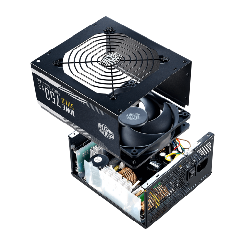 Cooler Master MWE Gold 750 - V2 unidad de fuente de alimentación 750 W 24-pin ATX ATX Negro - Imagen 7