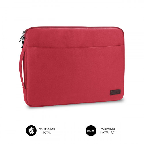 SUBBLIM URBAN LAPTOP SLEEVE 15,6" RED - Imagen 2