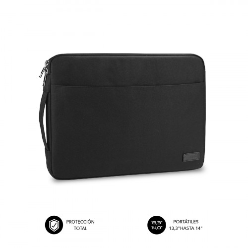 SUBBLIM Funda Ordenador Urban Laptop Sleeve 13,3-14" Black - Imagen 2