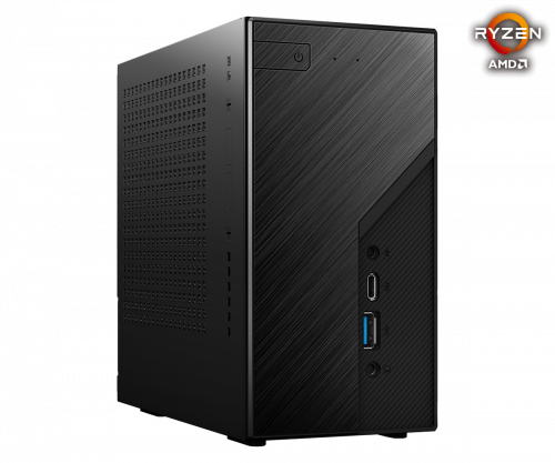 Asrock DeskMini X300 PC de tamaño 1,92L Negro Zócalo AM4 - Imagen 4