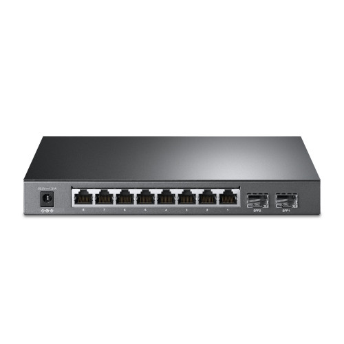 TP-LINK TL-SG2210P switch Gestionado L2/L4 Gigabit Ethernet (10/100/1000) Energía sobre Ethernet (PoE) Negro - Imagen 4