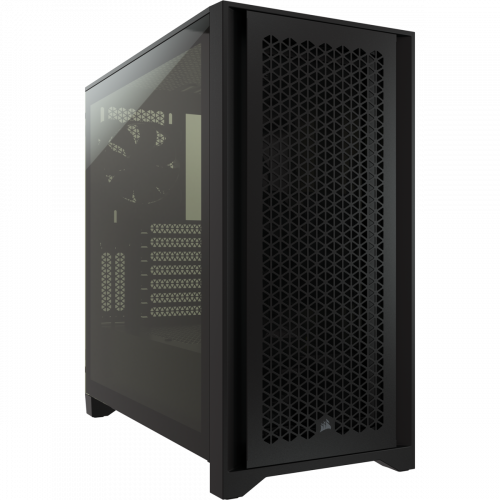 CAJA CORSAIR CRYSTAL 4000D AIRFLOW MID-TOWER CRISTAL TEMPLADO NEGRA CC-9011200-WW - Imagen 2