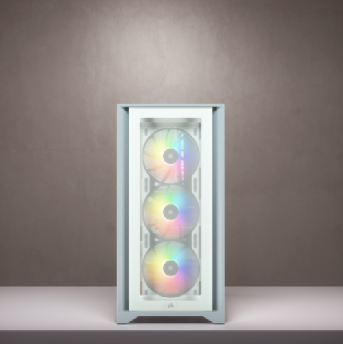 CAJA CORSAIR ICUE 4000X RGB TEMPERED GLASS BLANCA CC-9011205-WW - Imagen 9