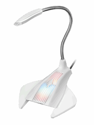 Mars Gaming MMICW micrófono Blanco Micrófono de superficie para mesa