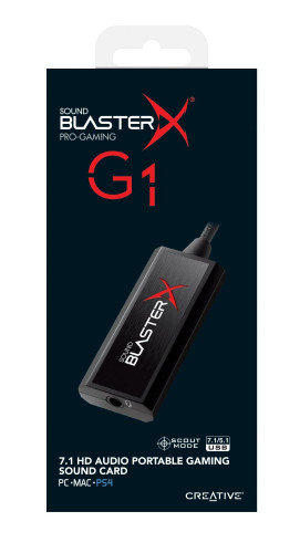 Creative Labs Sound BlasterX G1 7.1 canales USB - Imagen 3