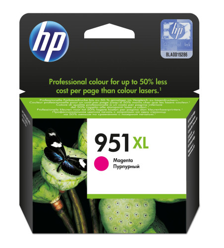 (D) CARTUCHO DE TINTA HP Nº951XL MAGENTA /OFFICEJET PRO