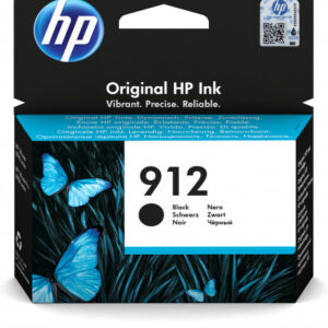 HP 912 CARTUCHO DE TINTA HP912 NEGRO (3YL80AE)