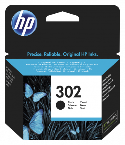 HP 302 CARTUCHO DE TINTA HP302 NEGRO (F6U66AE) - Imagen 3