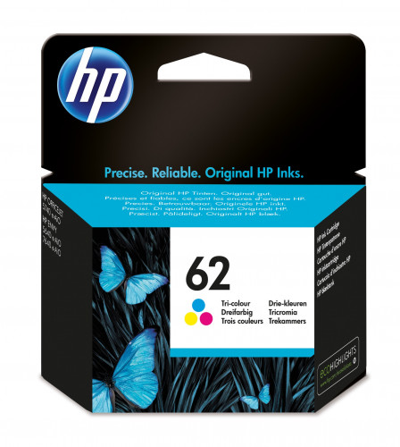 HP 62 CARTUCHO DE TINTA HP62 TRICOLOR (C2P06AE) - Imagen 3