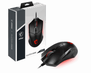 MSI Clutch GM08 ratón Ambidextro USB tipo A Óptico 4200 DPI