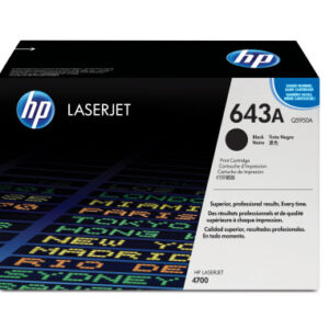 HP 643A TONER HP643A NEGRO (Q5950A)