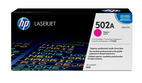 HP 502A TONER HP502A MAGENTA (Q6473A) - Imagen 2