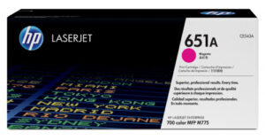 HP 651A TONER HP651A MAGENTA (CE343A)