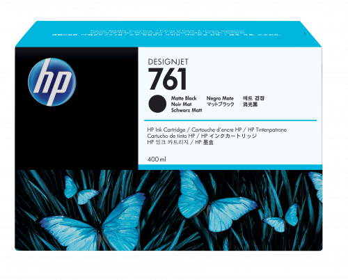 HP 761 CARTUCHO DE TINTA HP761 NEGRO (CM991A) - Imagen 2