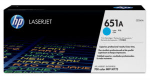HP 651A TONER CIAN HP651A (CE341A)