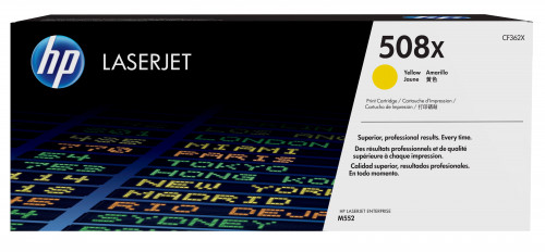 HP 508X TONER HP508X AMARILLO (CF362X) - Imagen 2