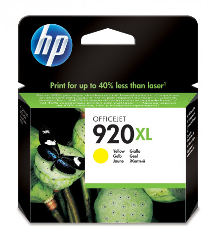 HP 920XL CARTUCHO DE TINTA AMARILLO HP920XL (CD974AE#BGY) - Imagen 2