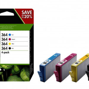 HP 364 CARTUCHO DE TINTA HP364 NEGRO - TRICOLOR (N9J73AE)