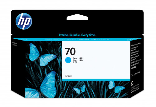 HP 70 CARTUCHO DE TINTA HP70 CIAN (C9452A) - Imagen 2