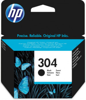 HP 304 Original Rendimiento estándar Negro