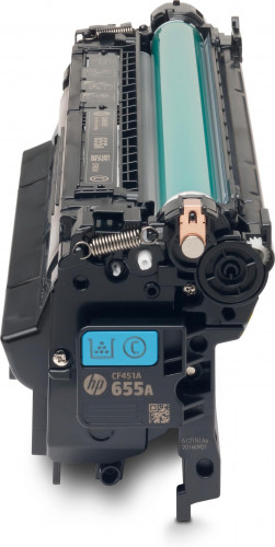 HP 655A TONER HP655A CIAN (CF451A) - Imagen 3