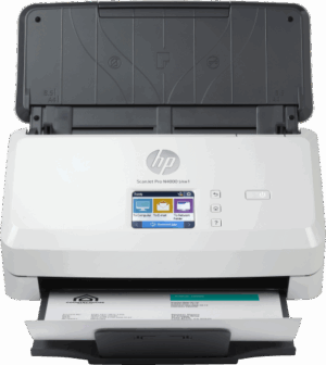 HP Scanjet Pro N4000 snw1 Escáner alimentado con hojas 600 x 600 DPI A4 Negro, Blanco