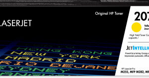 HP TONER 207X AMARILLO LASERJET M255/M282 (W2212X)