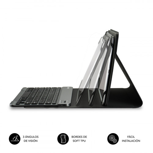 SUBBLIM Funda con Teclado KEYTAB PRO BLUETOOTH 10,1" Black - Imagen 5