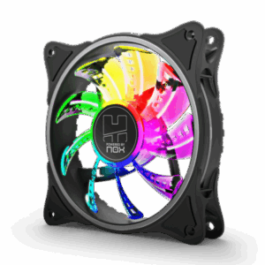 NOX VENTILADOR CAJA HUMMER A-FAN ARGB INNER GLOW FAN. 120mm