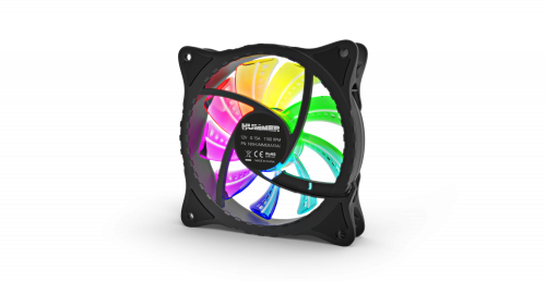 NOX VENTILADOR CAJA HUMMER A-FAN ARGB INNER GLOW FAN. 120mm - Imagen 6