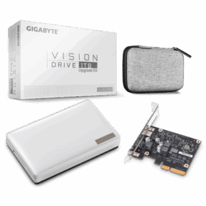 Gigabyte Vision Drive 1TB Upgrade Kit 1000 GB Negro, Blanco