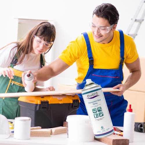 EWENT SPRAY DE PEGAMENTO PERMANENTE SECADO RÁPIDO - Imagen 11