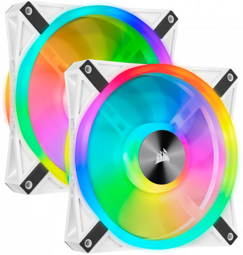 Corsair iCUE QL140 Carcasa del ordenador Ventilador 14 cm Blanco