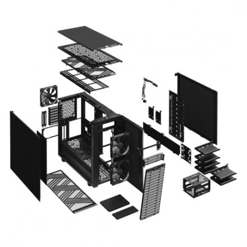 FRACTAL DESIGN CAJA DEFINE 7. BLACK SOLID (FD-C-DEF7A-01) - Imagen 34