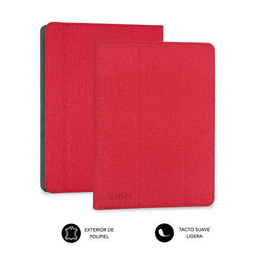SUBBLIM Funda Tablet Freecam Case 10,1" Red - Imagen 6