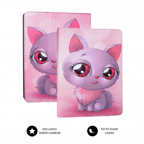 SUBBLIM Funda Tablet Universal TRENDY CASE CAT 10.1" - Imagen 4