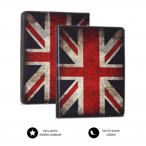 SUBBLIM Funda Tablet Universal TRENDY CASE ENGLAND 10.1" - Imagen 4