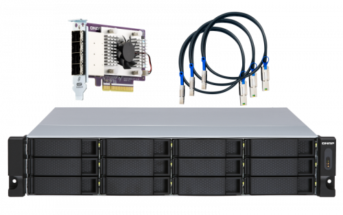 QNAP TL-R1200S-RP caja para disco duro externo Carcasa de - Imagen 2