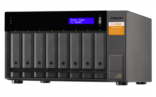 QNAP TL-D800S caja para disco duro externo Carcasa de disco - Imagen 8