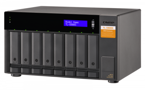 QNAP TL-D800S caja para disco duro externo Carcasa de disco - Imagen 11