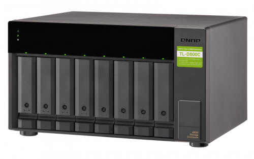 QNAP TL-D800C caja para disco duro externo Carcasa de disco - Imagen 7