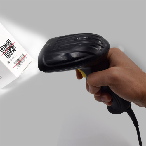 Ewent EW3410 lector de código de barras Lector de códigos de barras portátil 2D LED Negro - Imagen 3