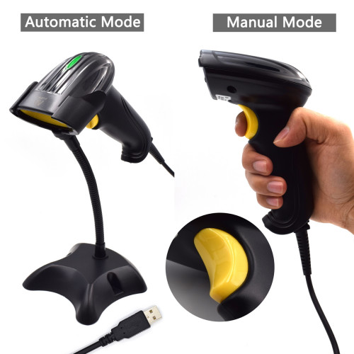 Ewent EW3410 lector de código de barras Lector de códigos de barras portátil 2D LED Negro - Imagen 7