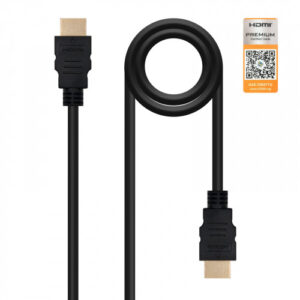 Nanocable HDMI V2.0, 1.5m cable HDMI 1,5 m HDMI tipo A (Estándar) Negro