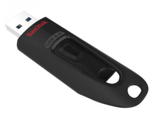 SanDisk Ultra unidad flash USB 128 GB USB tipo A 3.2 Gen 1 (3.1 Gen 1) Negro